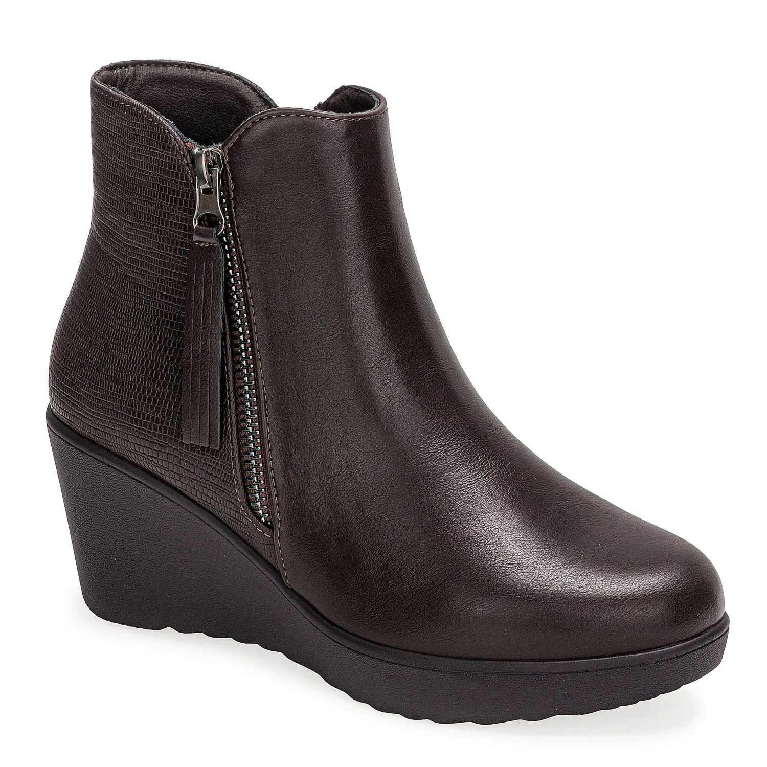 Botin Platanitos Dama Bttw Molly color marron oscuro. | Platanitos