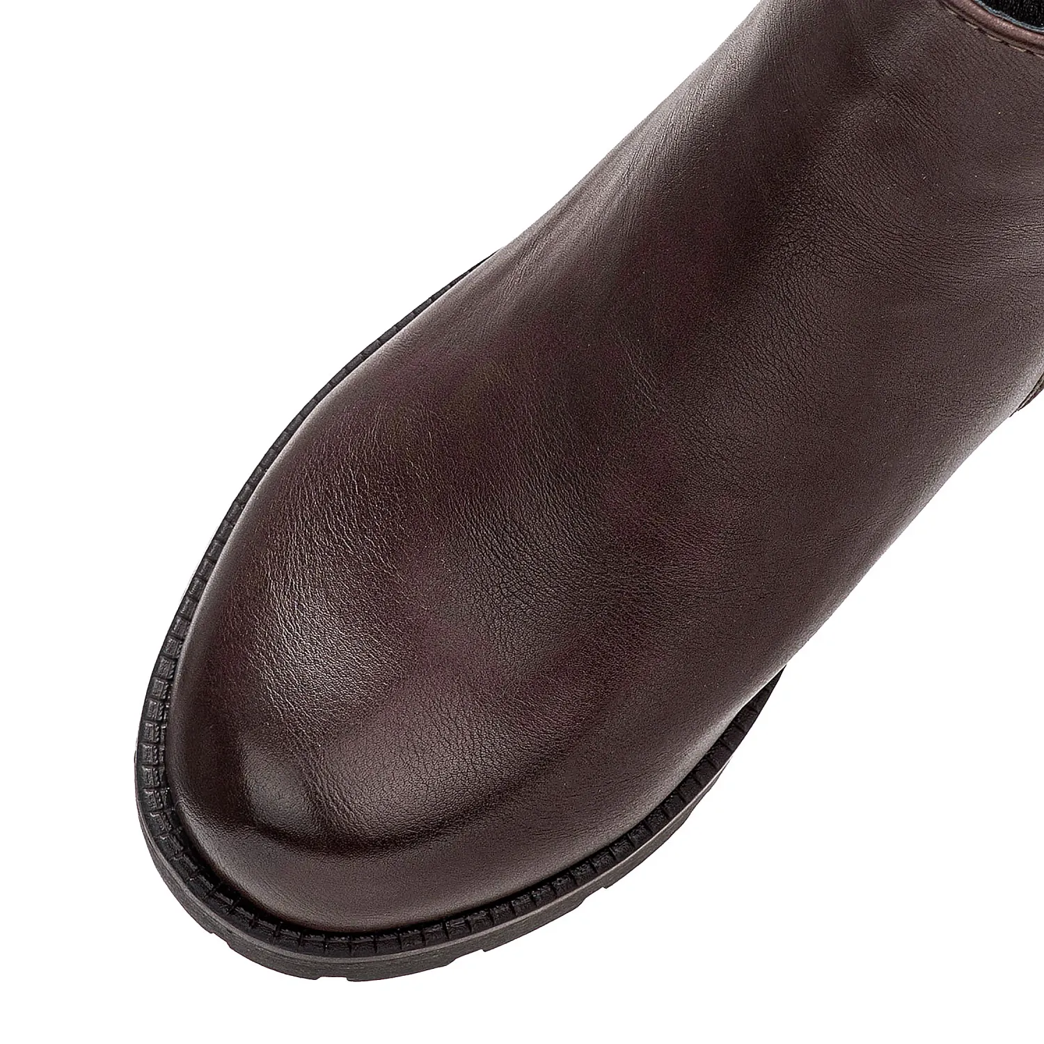 Botin Platanitos Dama Btt Kira color marron oscuro. | Platanitos