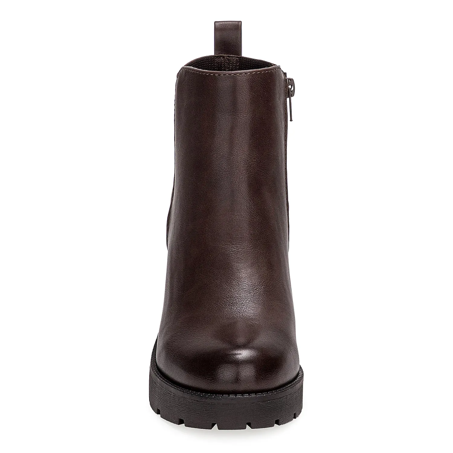 Botin Platanitos Dama Btt Kira color marron oscuro. | Platanitos