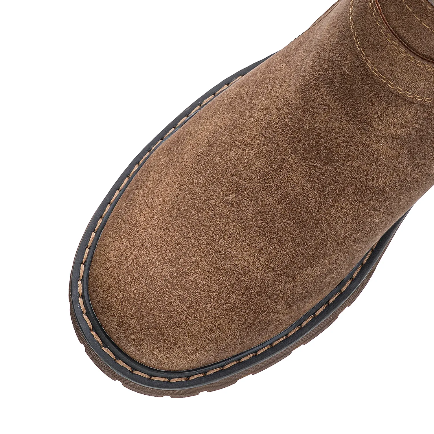 Botin Platanitos Dama Btt Shiloh color camel | Platanitos