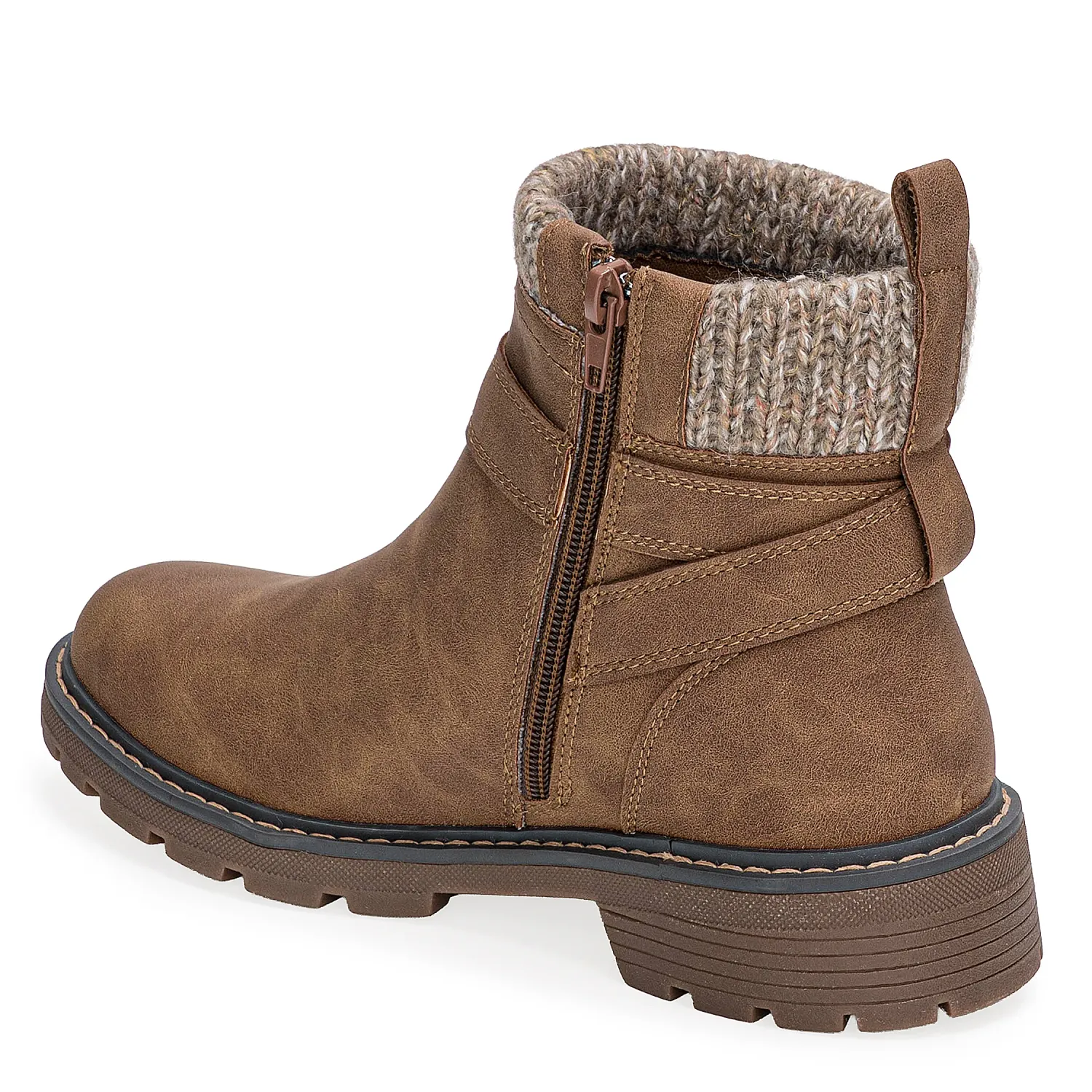 Botin Platanitos Dama Btt Shiloh color camel | Platanitos