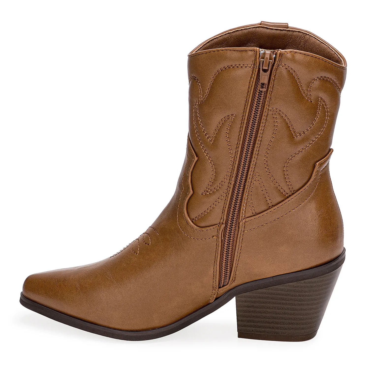 Botin Platanitos Dama Bt Sierra color camel | Platanitos