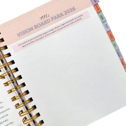 DGNOTTAS Agenda Diaria 2026 True Espiral