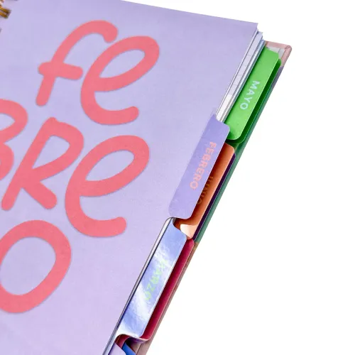 DGNOTTAS Agenda Diaria Financiera 2026 Pastel