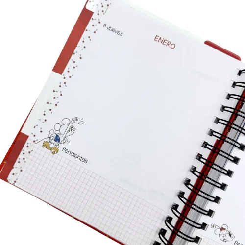 DGNOTTAS Agenda Diaria 2026 Minnie