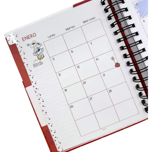 DGNOTTAS Agenda Diaria 2026 Minnie