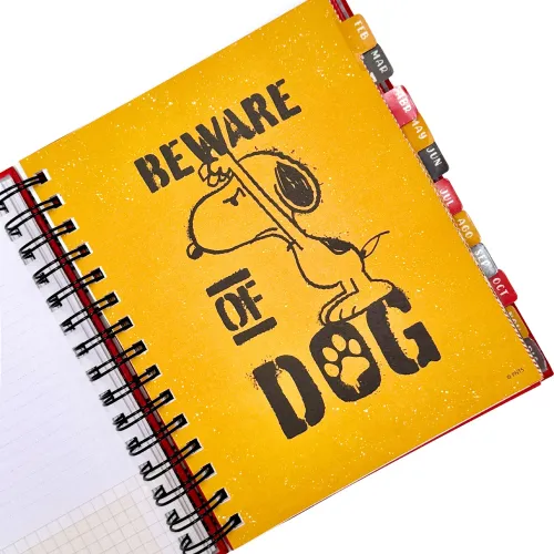 DGNOTTAS Agenda Diaria 2026 Snoopy