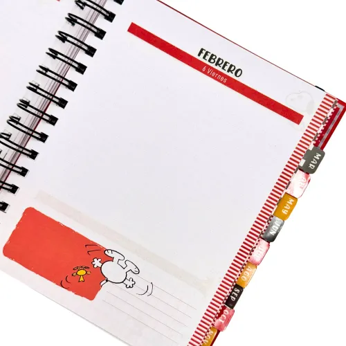 DGNOTTAS Agenda Diaria 2026 Snoopy
