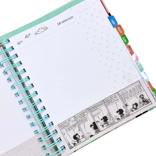 DGNOTTAS Agenda Diaria 2026 Mafalda