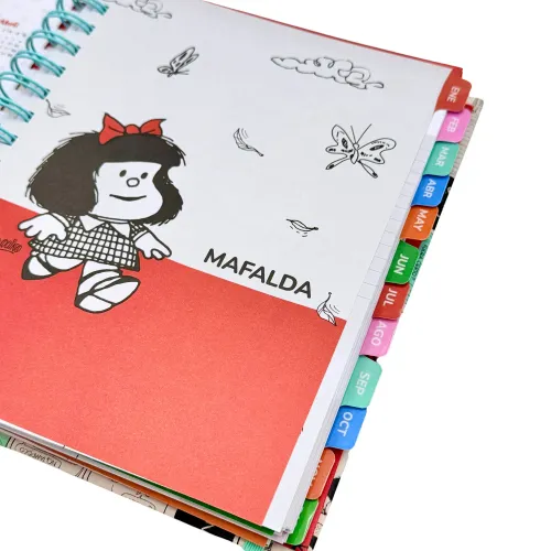 DGNOTTAS Agenda Diaria 2026 Mafalda