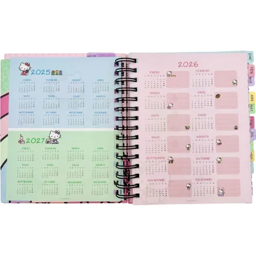 DGNOTTAS Agenda Diaria 2026 Hello Kitty