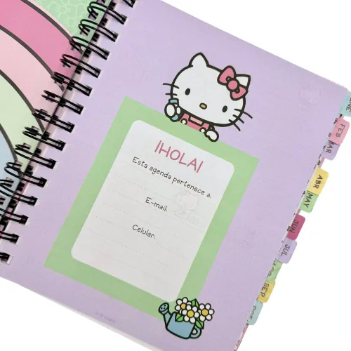 DGNOTTAS Agenda Diaria 2026 Hello Kitty