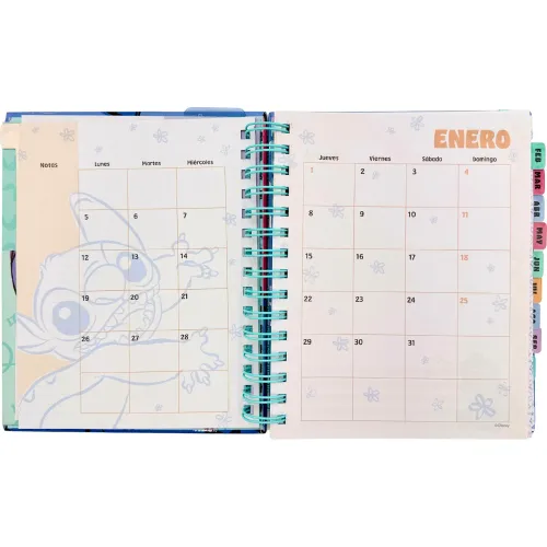 DGNOTTAS Agenda Diaria 2026 Stitch