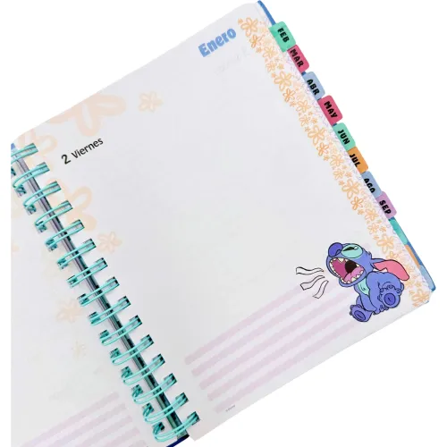 DGNOTTAS Agenda Diaria 2026 Stitch