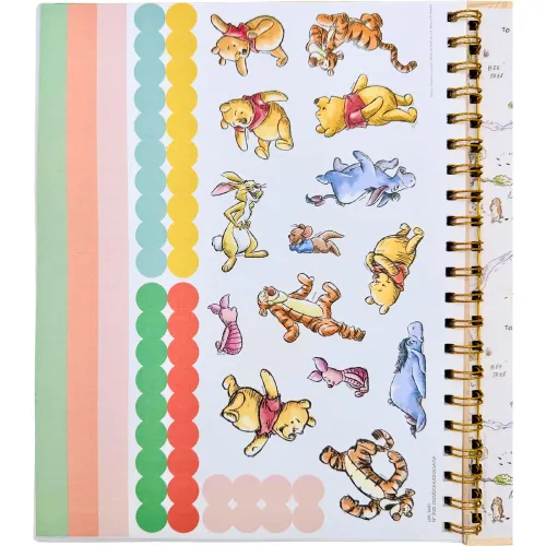 DGNOTTAS Brief Planner 2026 Winnie The Pooh