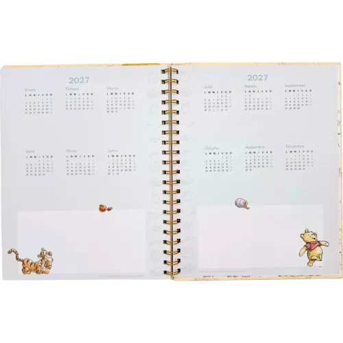 DGNOTTAS Brief Planner 2026 Winnie The Pooh