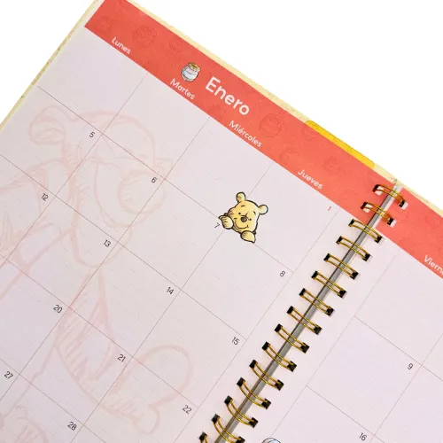 DGNOTTAS Brief Planner 2026 Winnie The Pooh