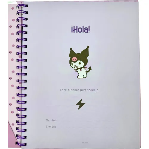 DGNOTTAS Brief Planner 2026 Kuromi