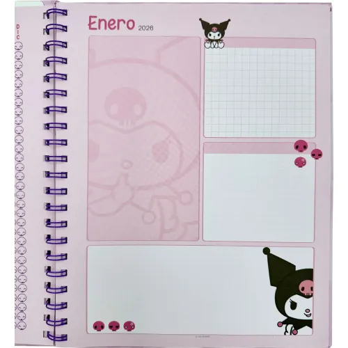 DGNOTTAS Brief Planner 2026 Kuromi