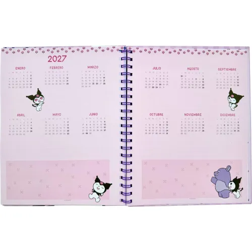 DGNOTTAS Brief Planner 2026 Kuromi