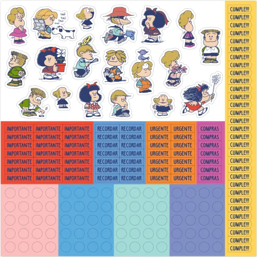 DGNOTTAS Calendario De Pared 2026 Mafalda
