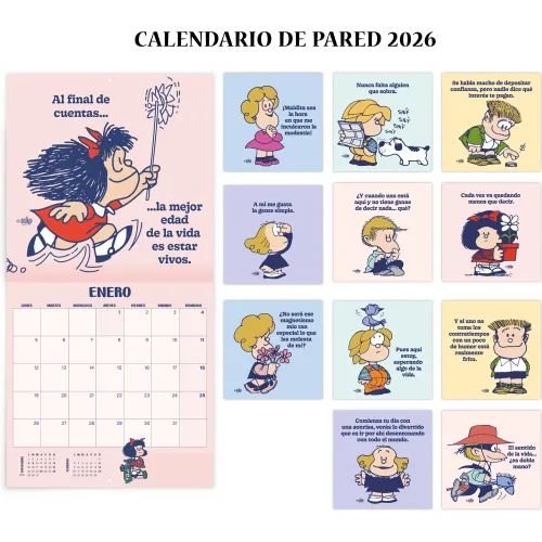 DGNOTTAS Varios modelo Calendario De Pared 2026 Mafalda varios 2025092923325901067