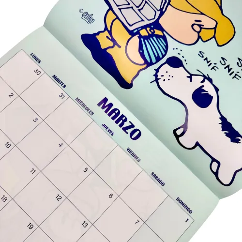 DGNOTTAS Calendario De Pared 2026 Mafalda