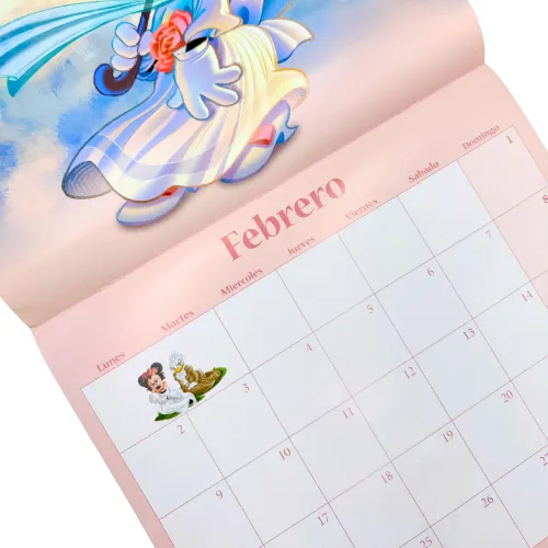 DGNOTTAS Calendario De Pared 2026 Disney