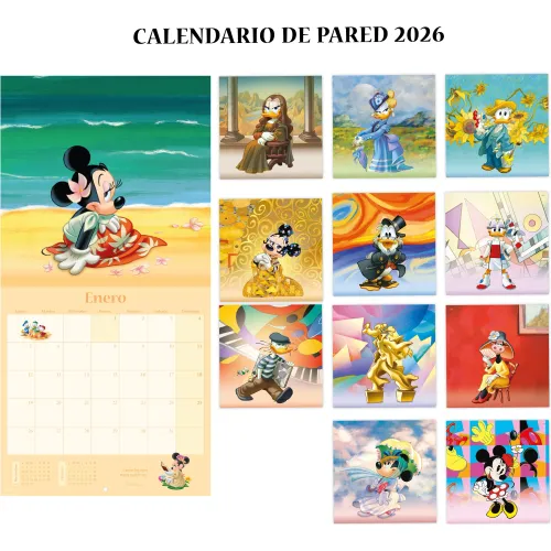DGNOTTAS Varios modelo Calendario De Pared 2026 Disney varios 2025092923325901070