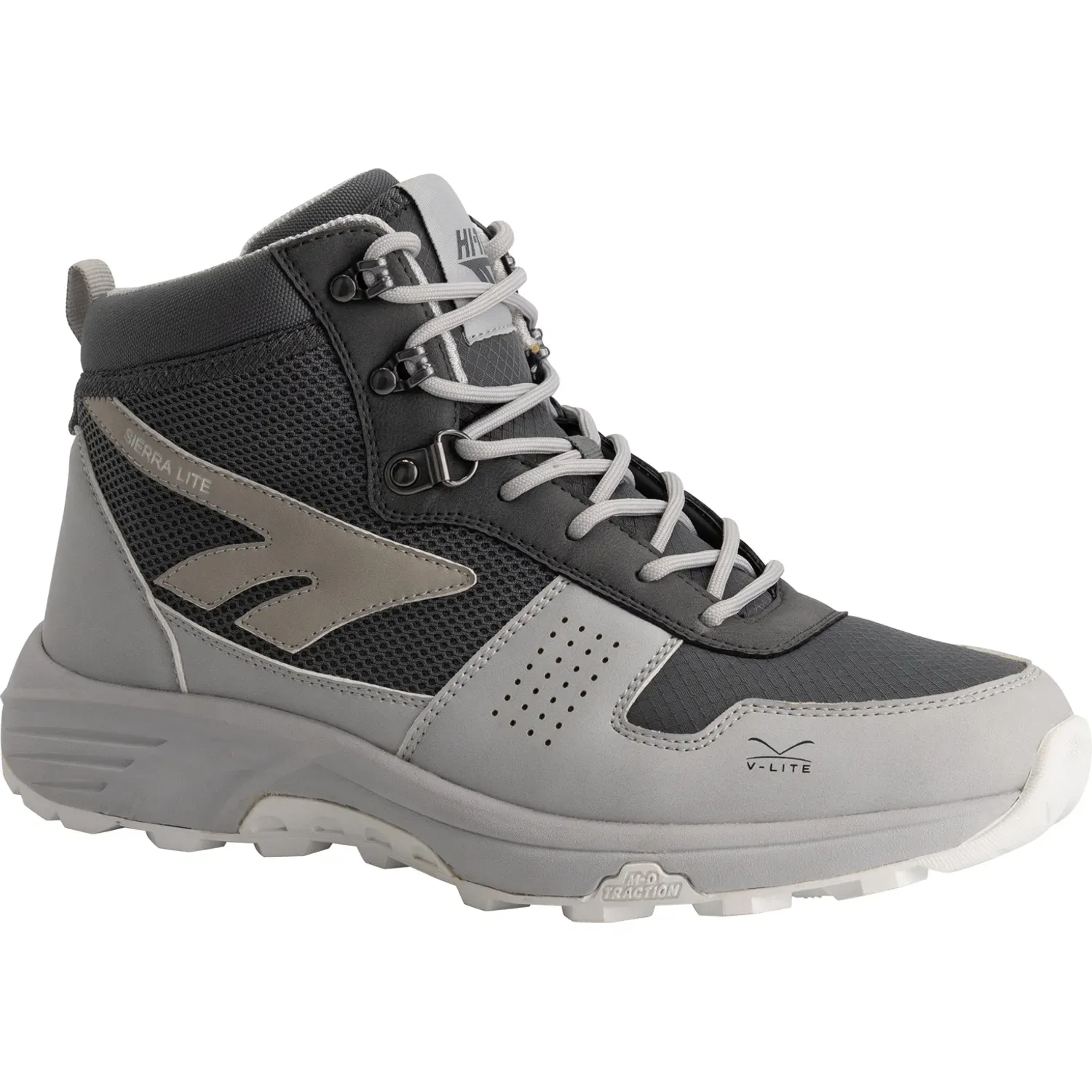 HI-TEC Sandalo Sierra Uomo - Leggero, Vegano, Regolabile, Con Cinturino Tallone Rimovibile, Per Estate E Sport Acquatici