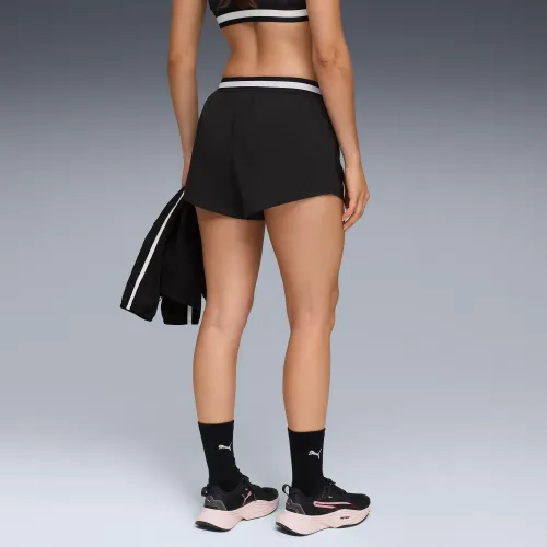 Puma Shorts Training Mujer W Puma Strong Floral Ribbon Woven