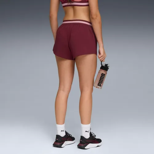 Puma Shorts Training Mujer W Puma Strong Floral Ribbon Woven