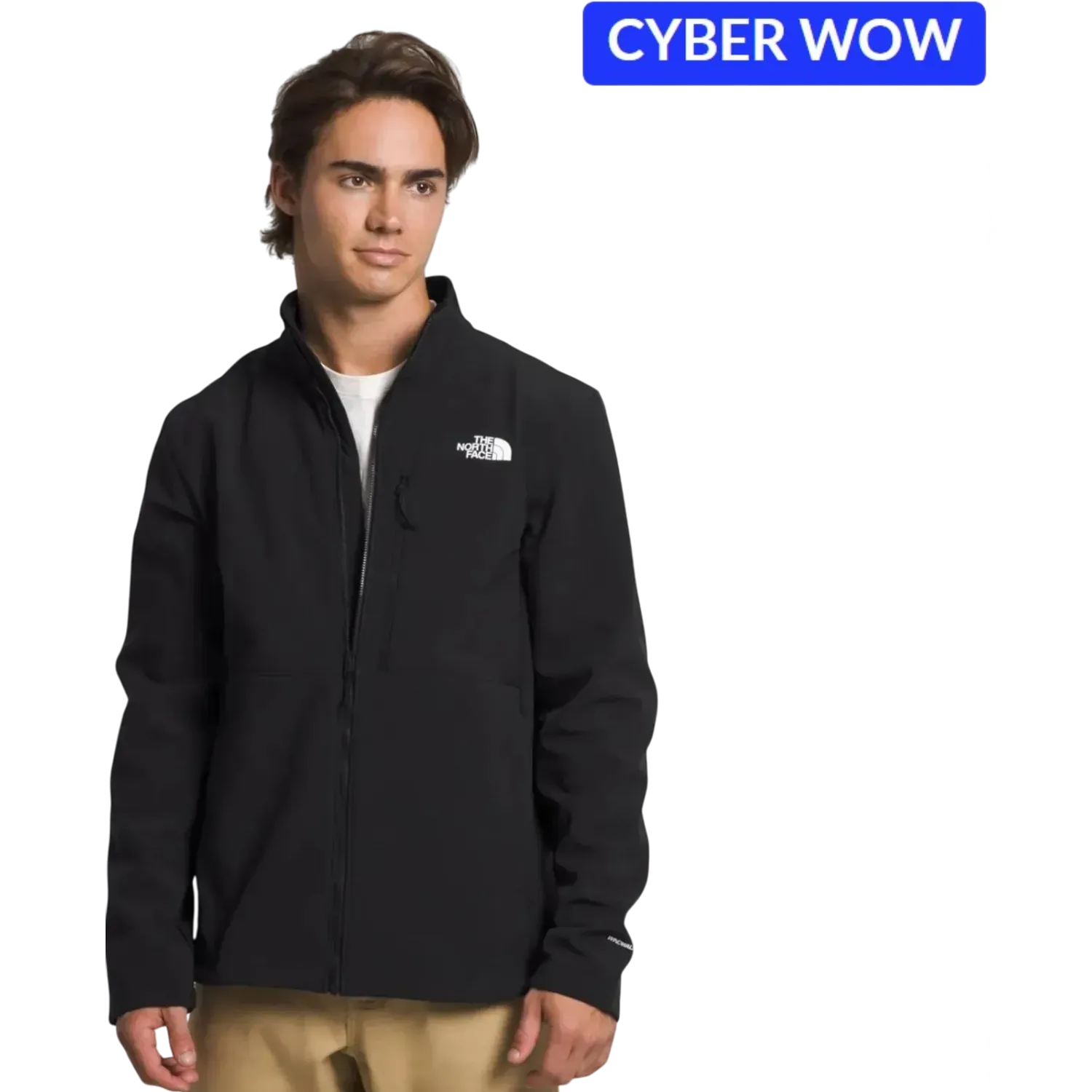 Casaca The North Face Outdoor Hombre M Apex Bionic 3 Jacket color negro | Platanitos