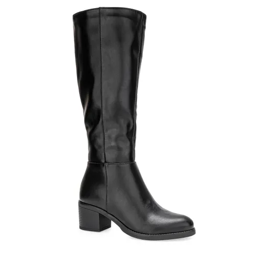 Platanitos Negro de Mujer modelo Bota Dama B Pauli negros sintéticos mujer 2025100116250523826 Sintético Sintético