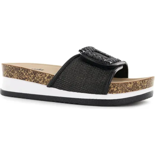Impuls Negro de Mujer modelo Sandalias Plataforma Mujer Yoko25 negros sintéticos mujer 2025100122185864258 Sintético PU