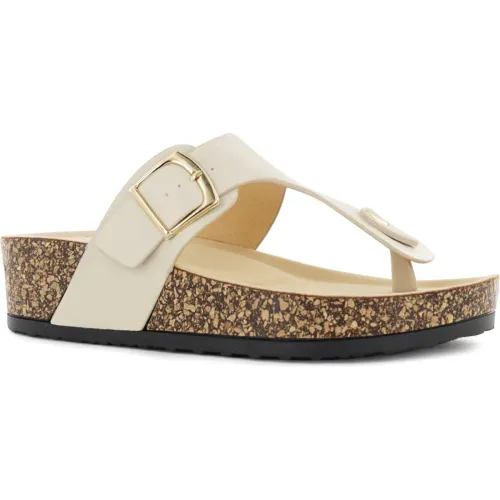 Impuls Beige de Mujer modelo Sandalias Cuña Mujer Hani05 beiges sintéticos mujer 2025100122185864340 Sintético PU