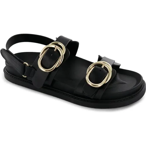 Impuls Negro de Mujer modelo Sandalias Mujer Kesha07 negros sintéticos mujer 2025100122185864377 Sintético PU