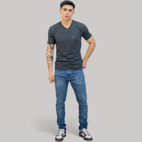 AVANT GARDE Polo Manga Corta Hombre Cuello V