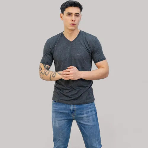 AVANT GARDE Polo Manga Corta Hombre Cuello V