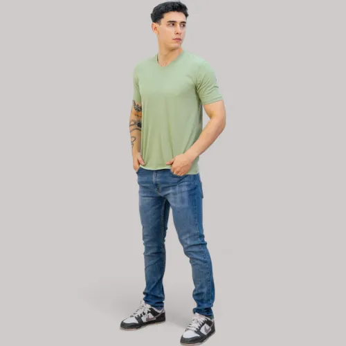 AVANT GARDE Polo Manga Corta Hombre Cuello V