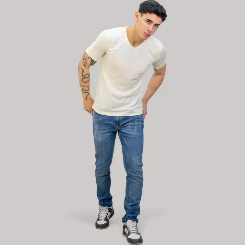 AVANT GARDE Polo Manga Corta Hombre Cuello V