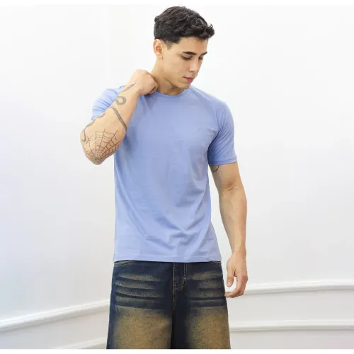 AVANT GARDE Polo Manga Corta Hombre Cuello Redondo