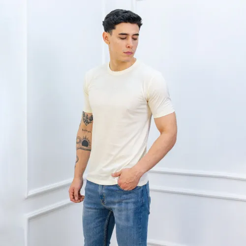 AVANT GARDE Polo Manga Corta Hombre Cuello Redondo