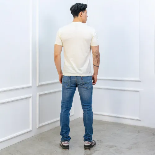 AVANT GARDE Polo Manga Corta Hombre Cuello Redondo