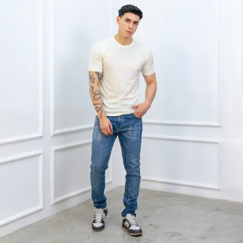AVANT GARDE Polo Manga Corta Hombre Cuello Redondo