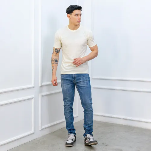 AVANT GARDE Polo Manga Corta Hombre Cuello Redondo