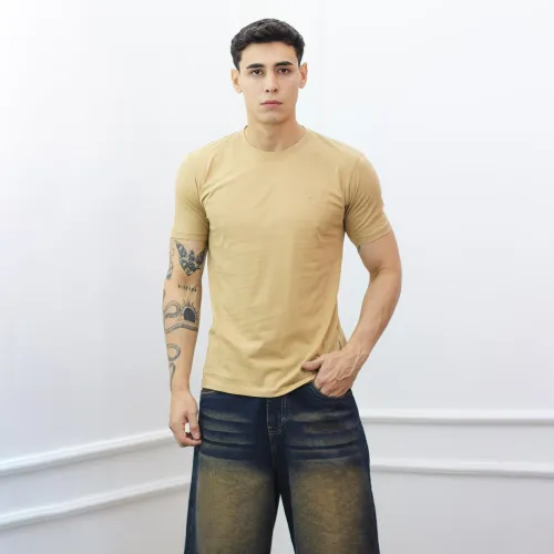 AVANT GARDE Polo Manga Corta Hombre Cuello Redondo