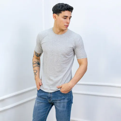 AVANT GARDE Polo Manga Corta Hombre Cuello Redondo