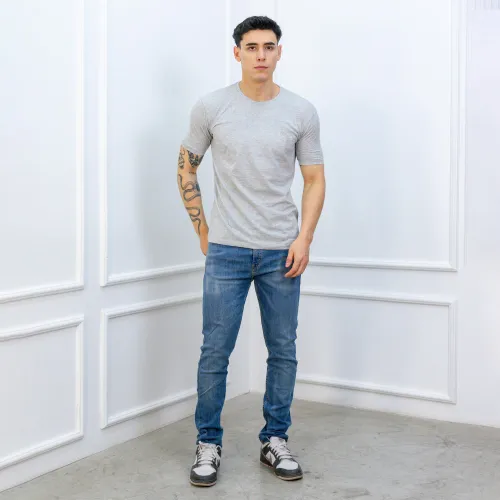 AVANT GARDE Polo Manga Corta Hombre Cuello Redondo
