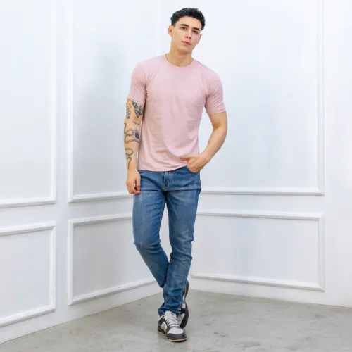 AVANT GARDE Polo Manga Corta Hombre Cuello Redondo